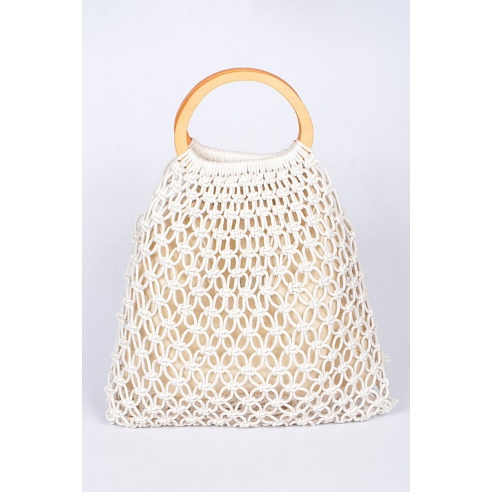 Mesh handbag